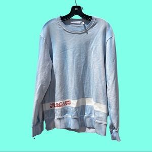 Helmut Lang Strange Days Crewneck Mens Size Medium